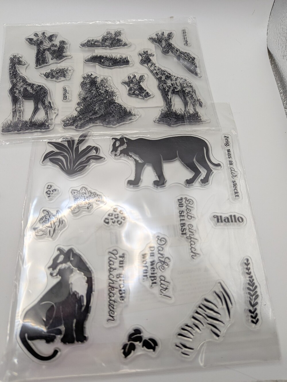 Lot of Clear silicon stamps Animal Crafts Cozy Journal Cards Cats Kittens - Picture 3 of 13